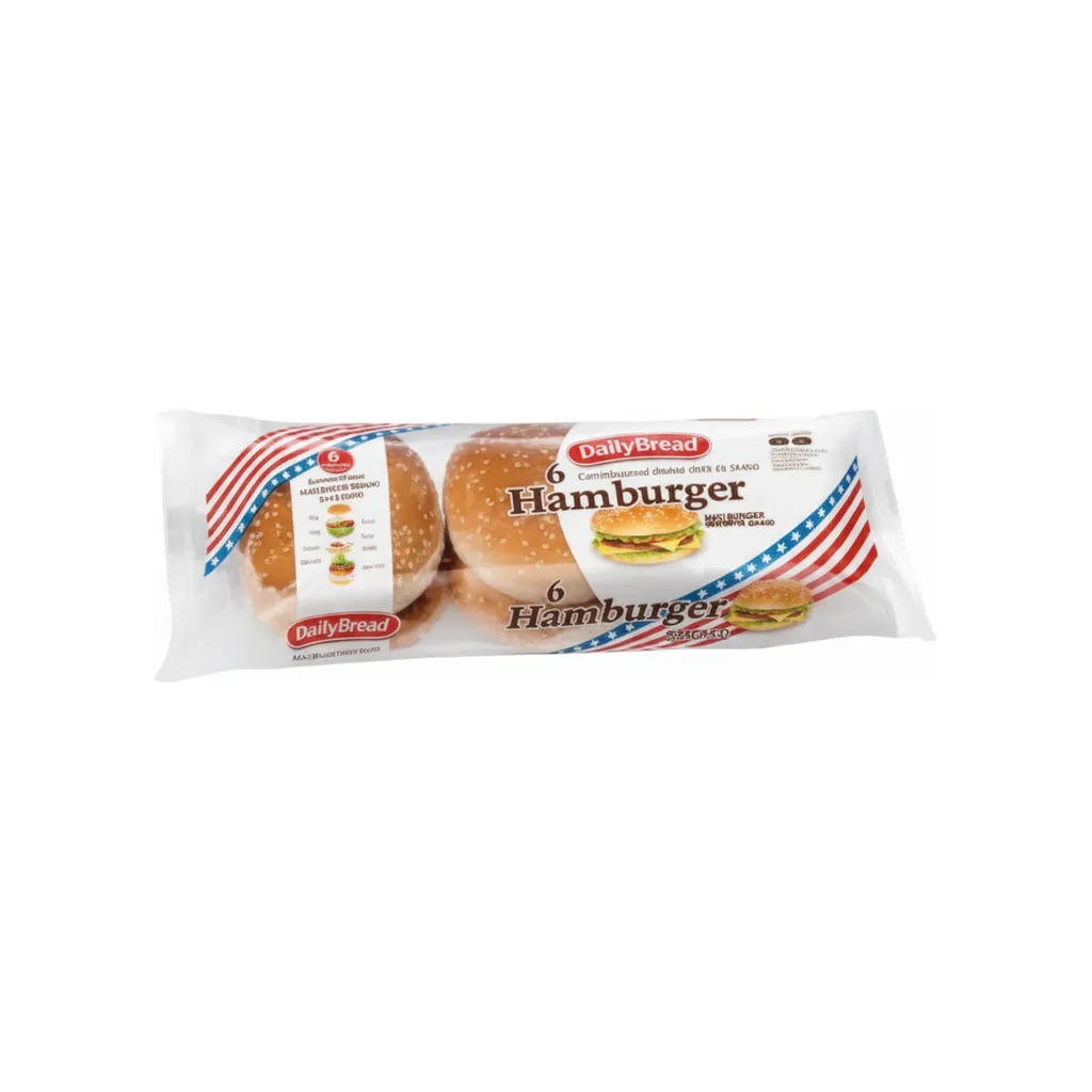DAILY BREAD MAXI BURGER SESAMO 5+1 GR450