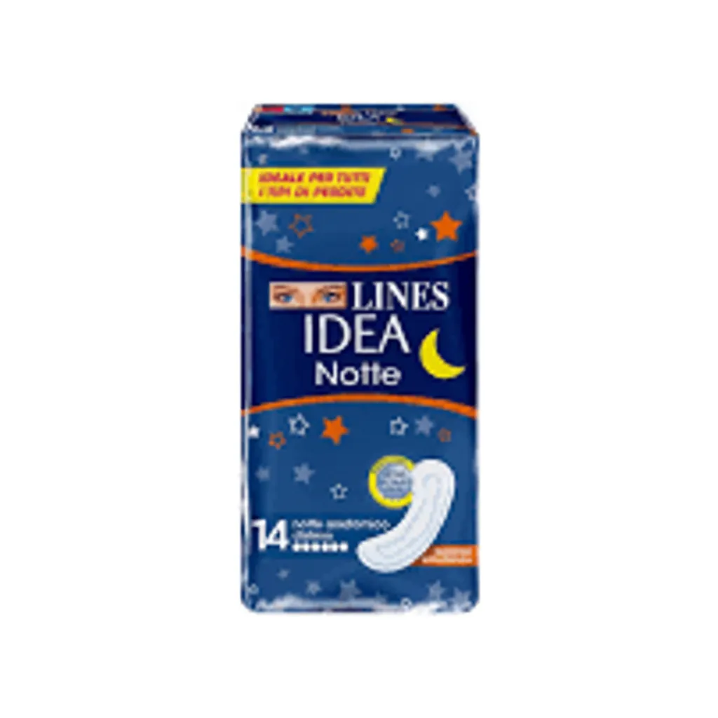 LINES IDEA ASSORBENTI NOTTE X14 RIPIEGAT