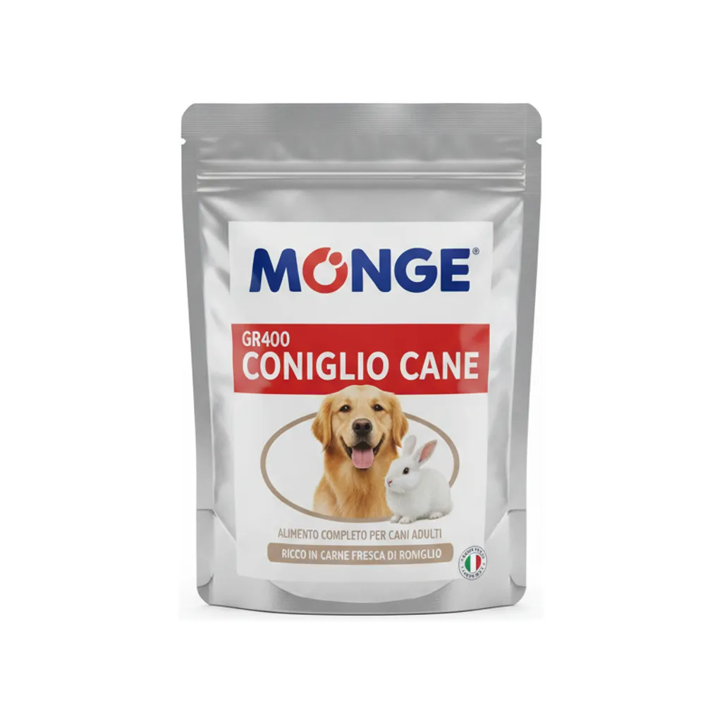 MONGE GR400 CONIGLIO CANE